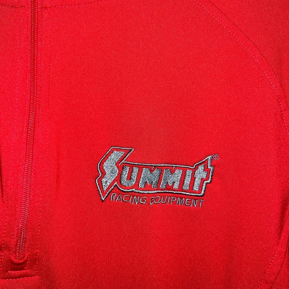Summit Racing Red Quarter-Zip - Picture 3 of 4